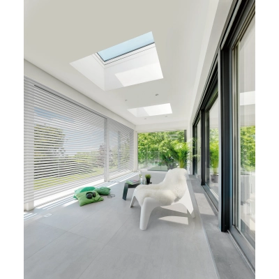 Okno do płaskich dachów Fakro DXF DU6 nieotwierane rozmiar 90x90